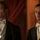 Lestat and Louis in their tuxedos
